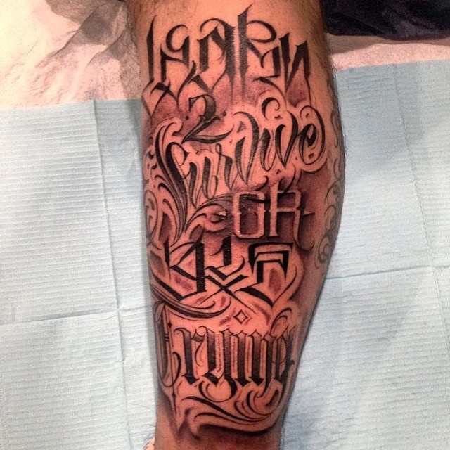 Lettering
