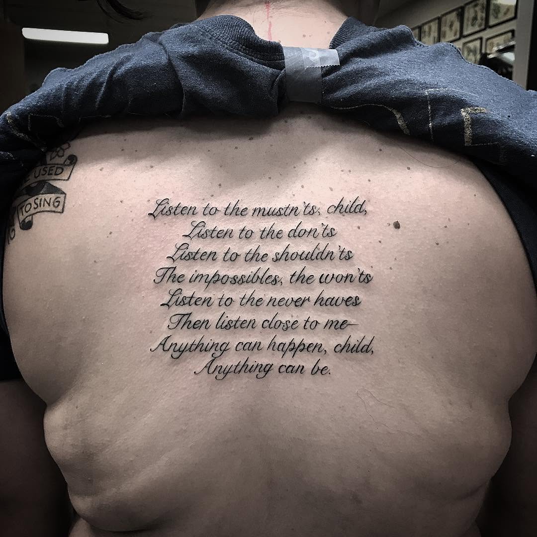 Lettering