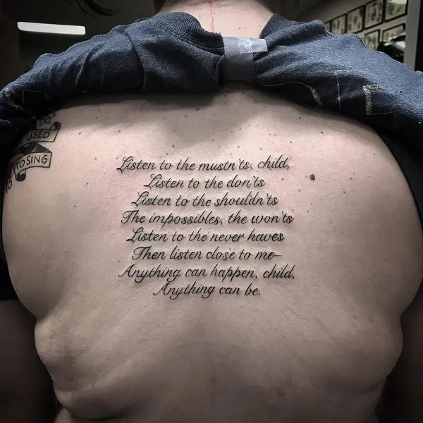 Lettering