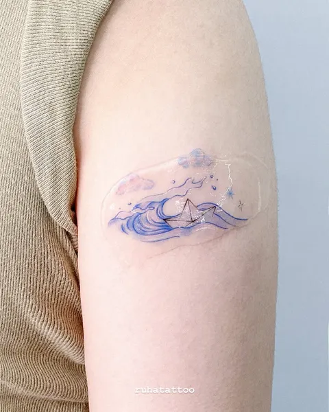 Nature, 구름, 조개, 해파리, 구름 문양, 한국 구름