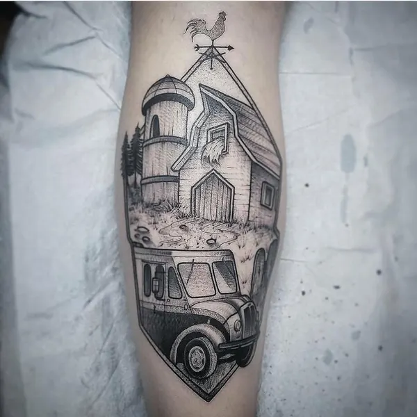 Ink and Dagger Tattoo