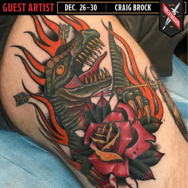 Ink and Dagger Tattoo