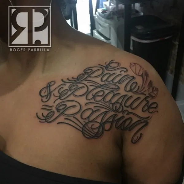 Lettering