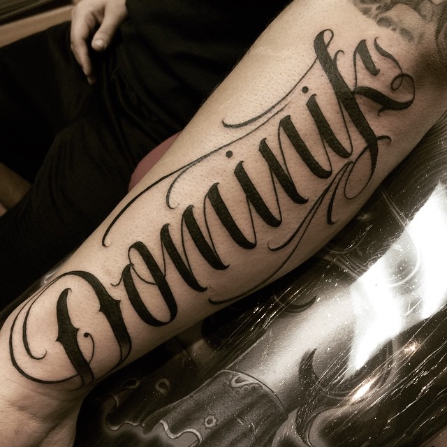 Lettering