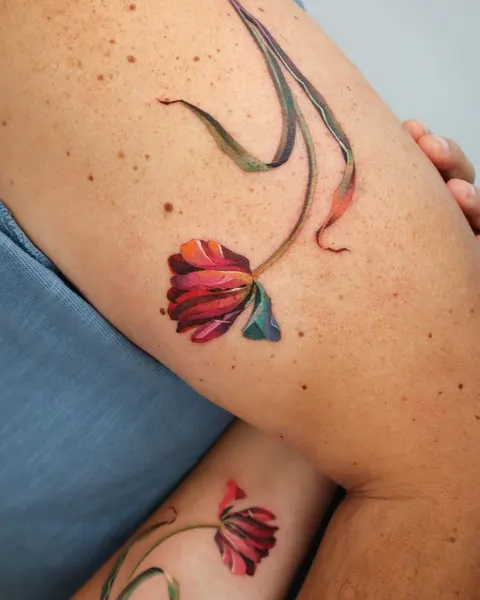 Flower, 모란, 튤립