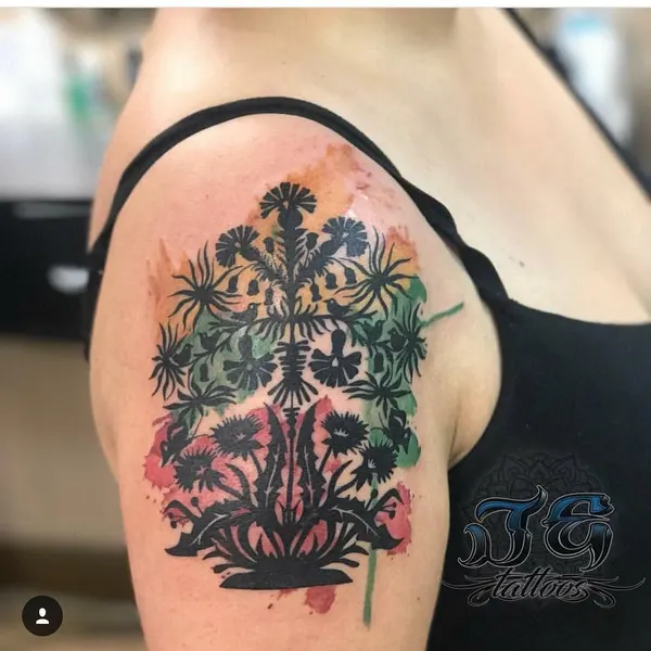 Game Face Tattoo