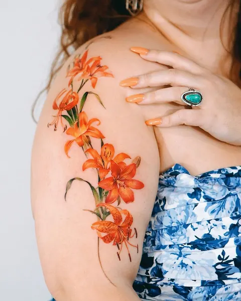 백합, Flower