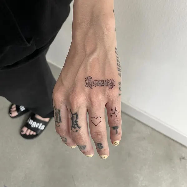 Lettering