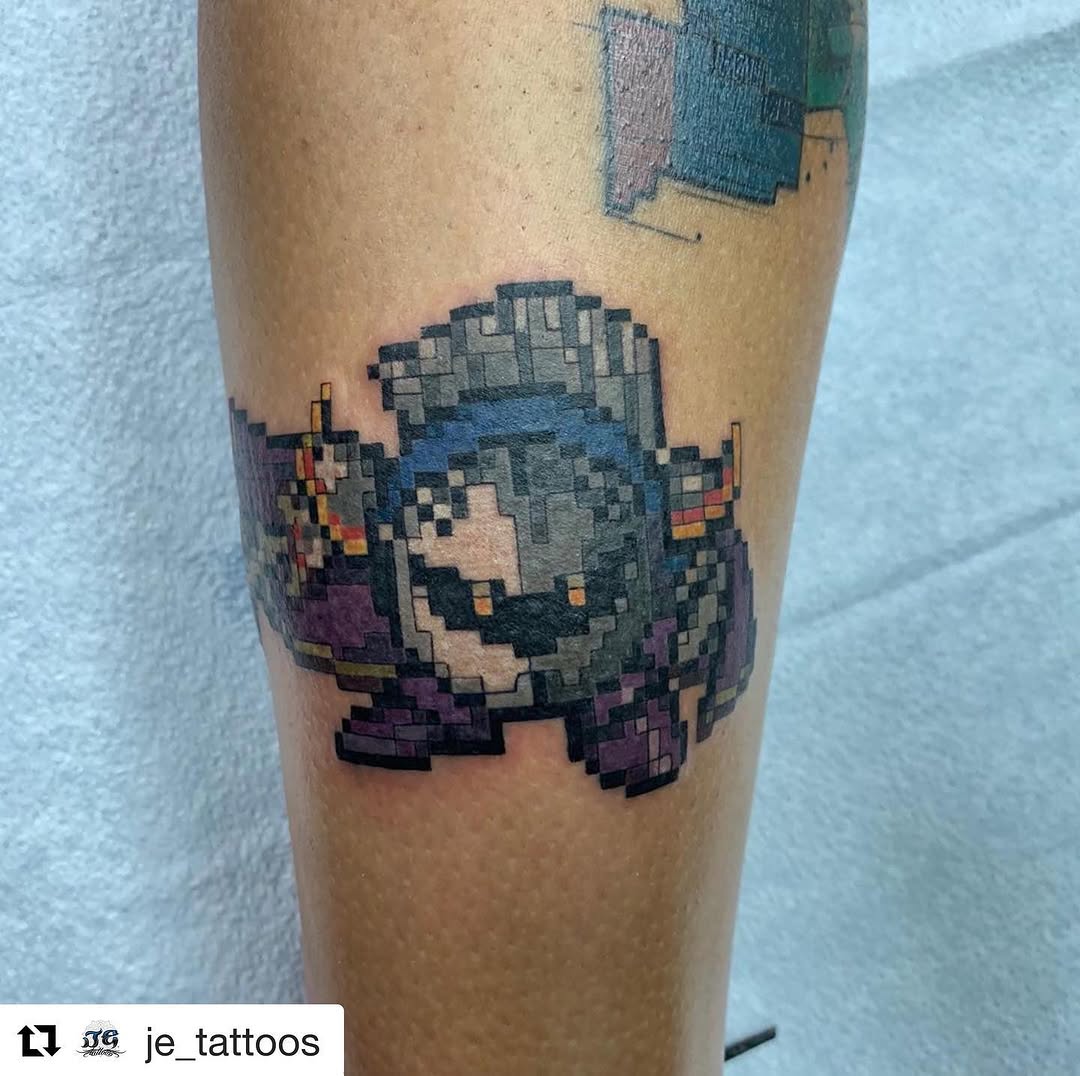 Game Face Tattoo
