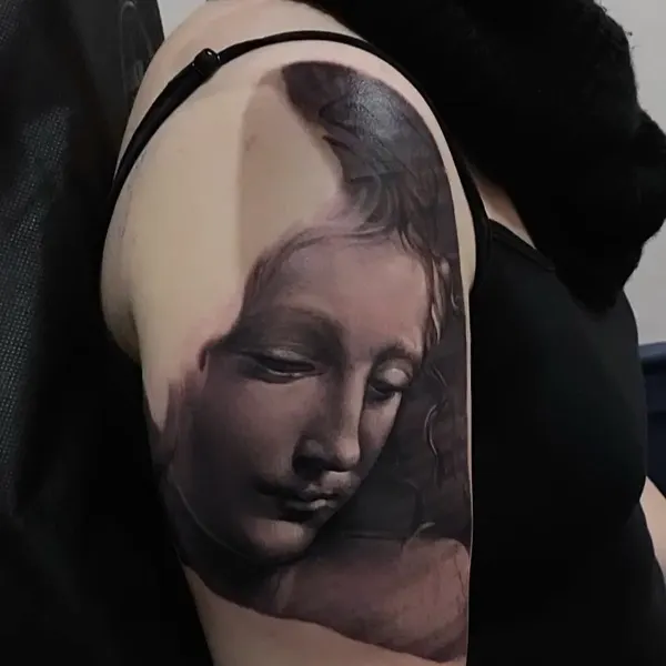 거울, 여성, 한야, 게이샤, 소녀, 레트로, 어머니, 카타나, 성모 마리아