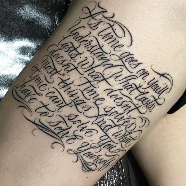 Lettering