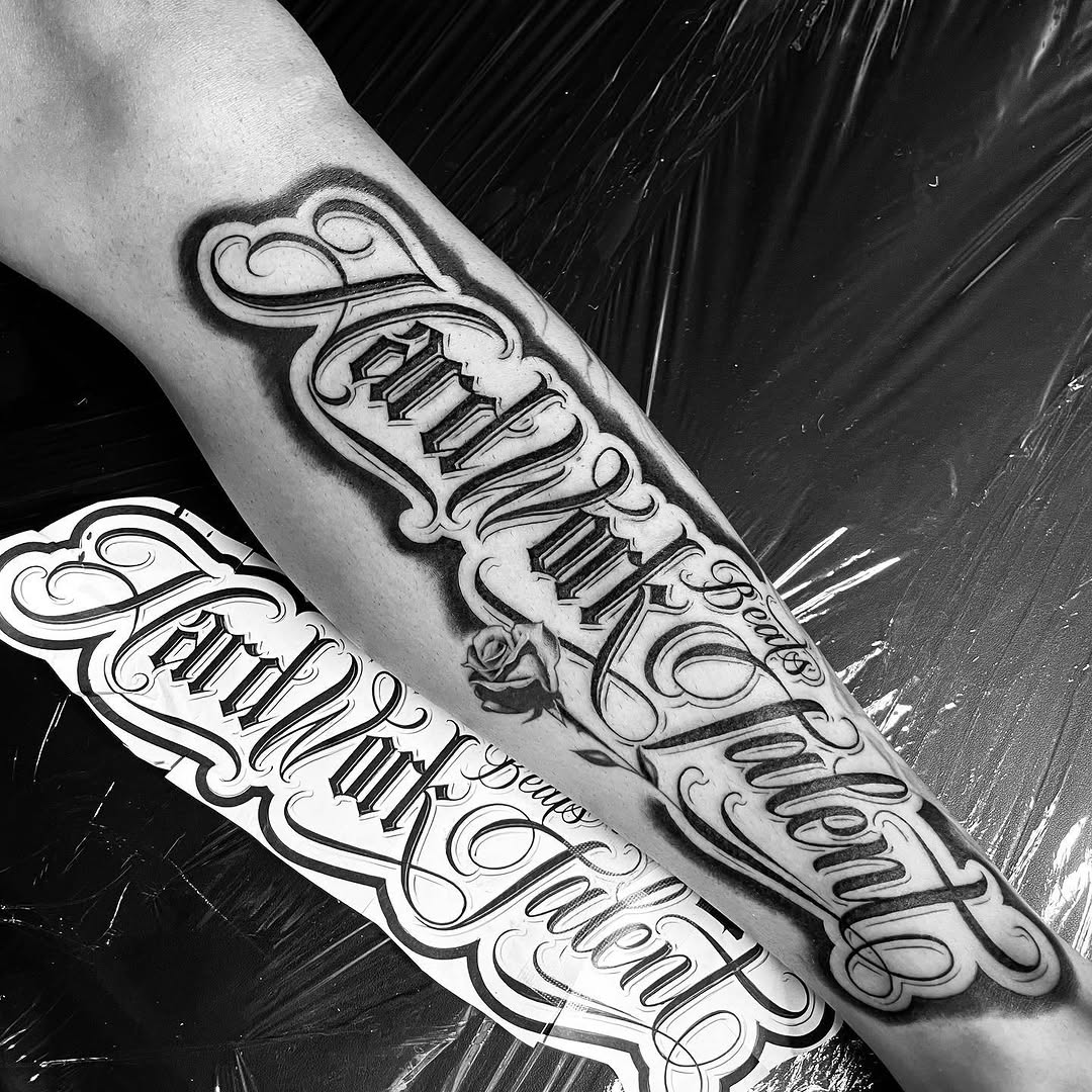 Lettering