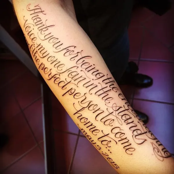 Lettering