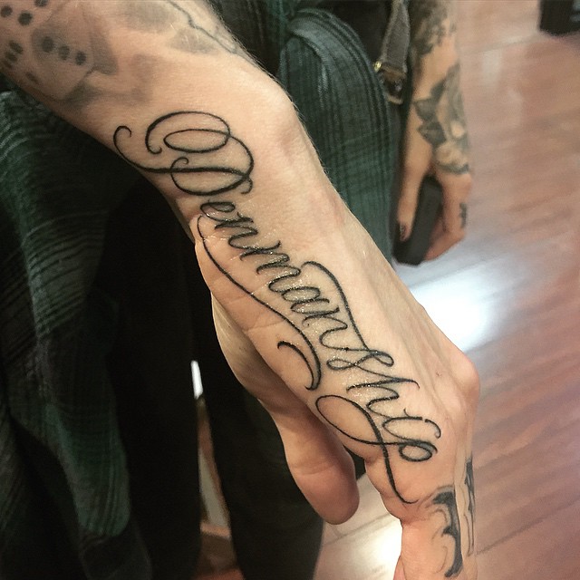 Lettering