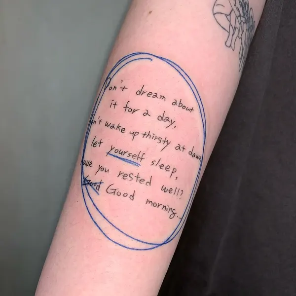 Lettering