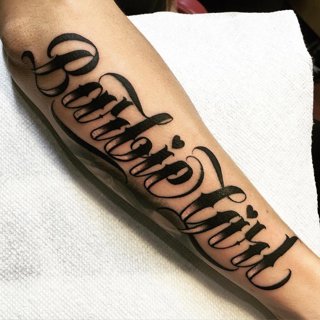 Lettering