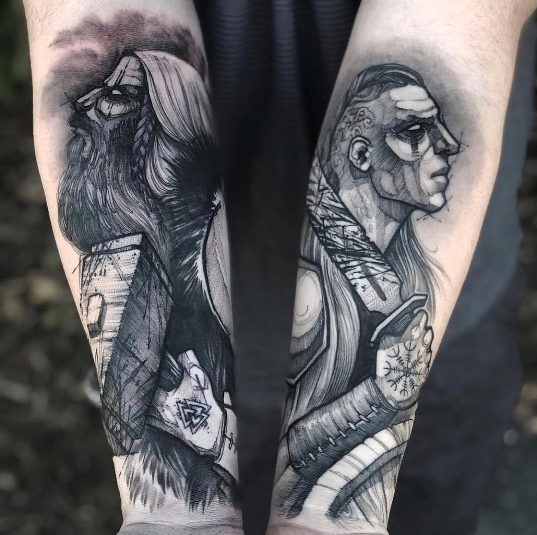 Ink and Dagger Tattoo