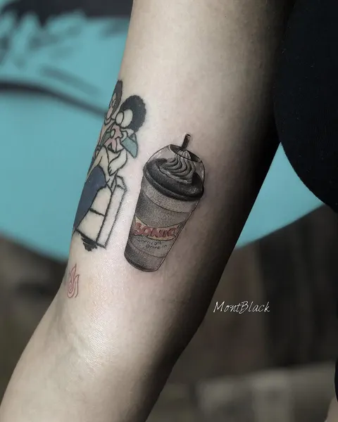 Mini, 컵, 커피