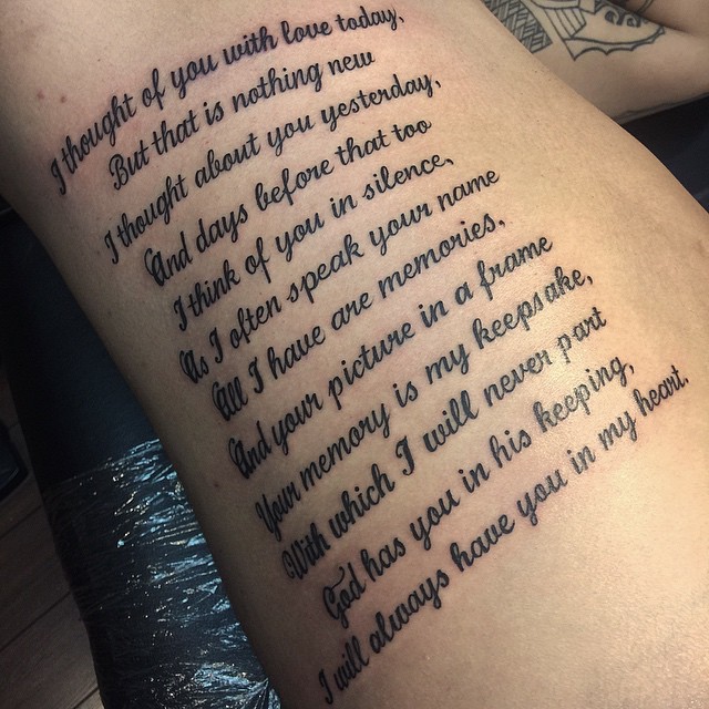 Lettering
