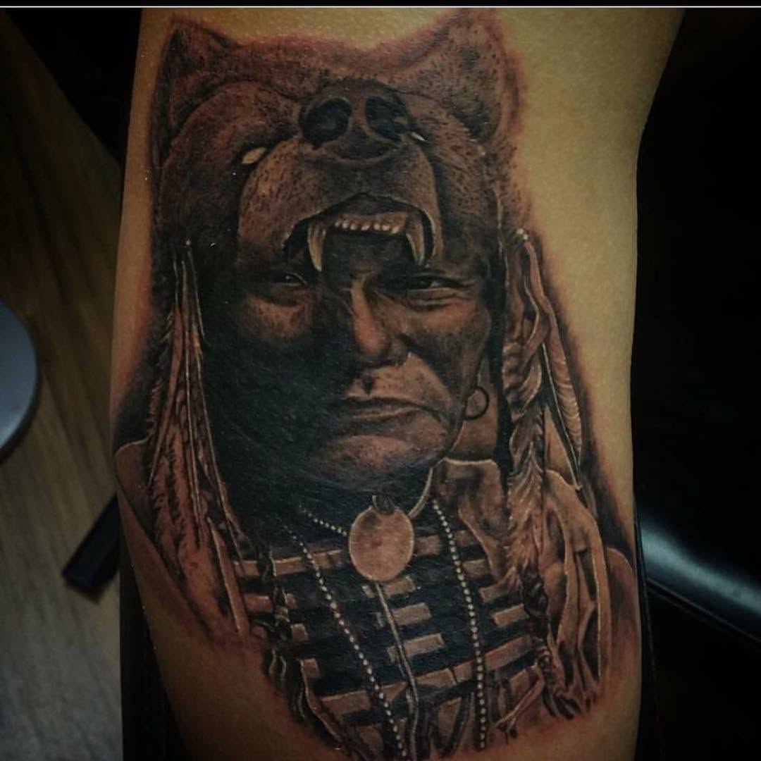 Game Face Tattoo