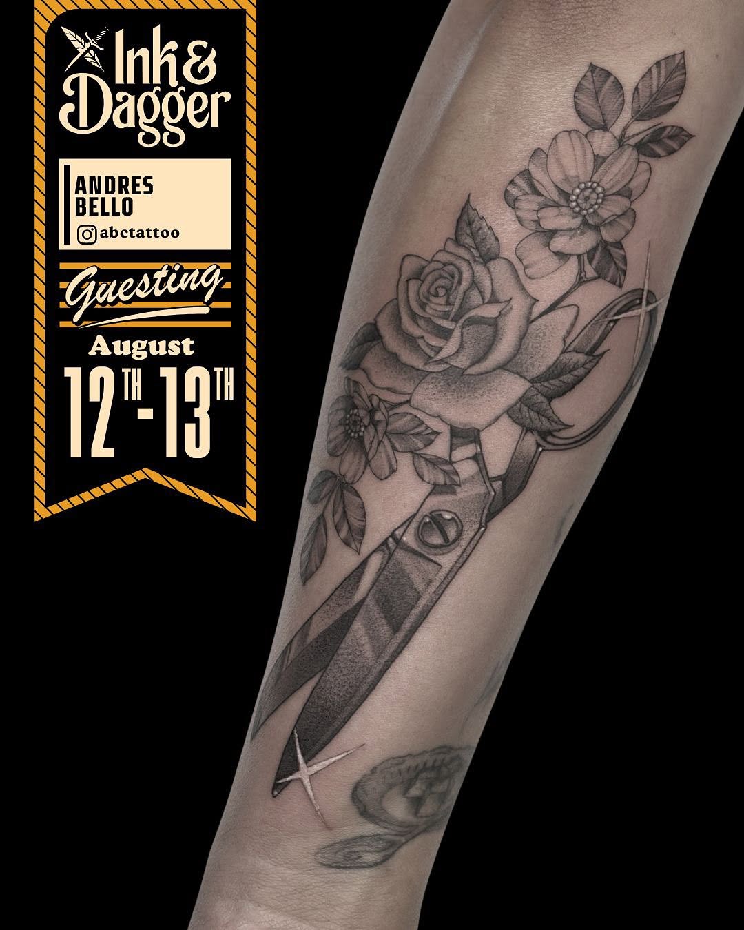 Ink and Dagger Tattoo