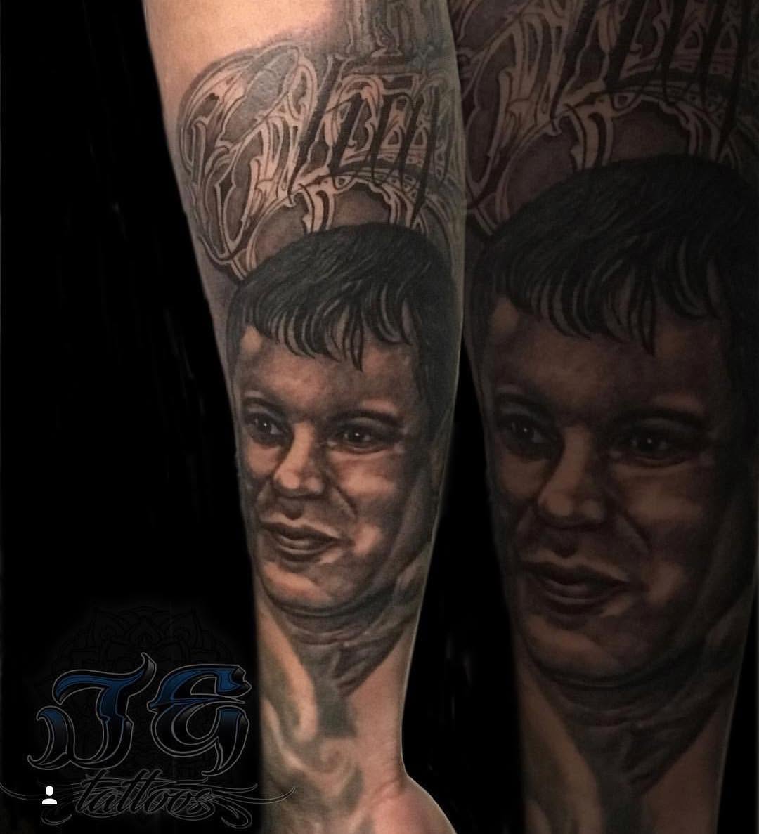 Game Face Tattoo
