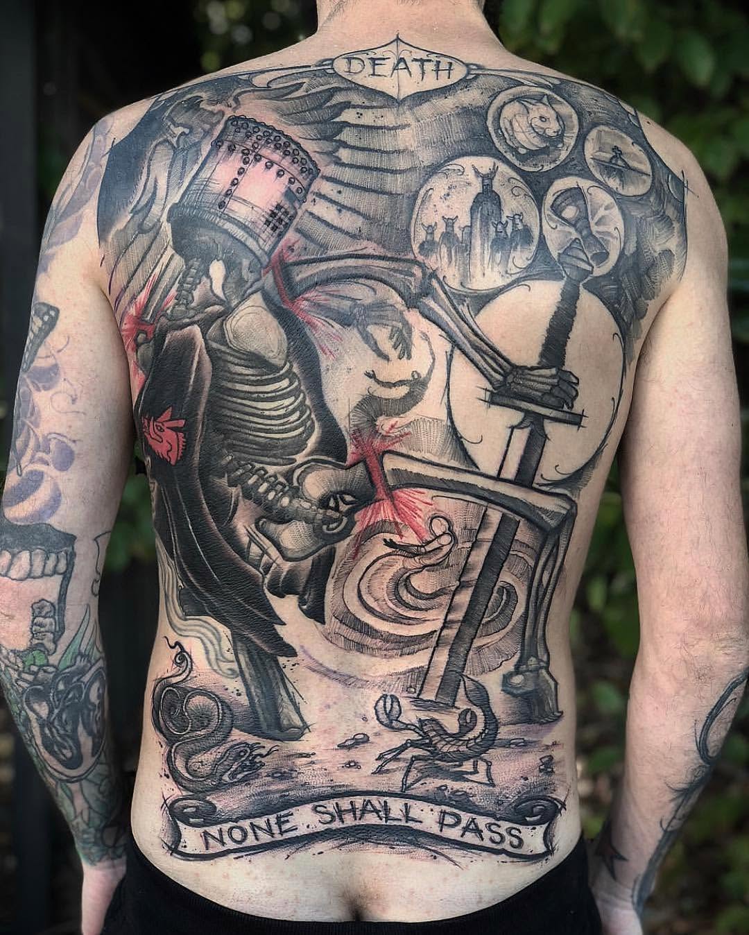 Ink and Dagger Tattoo