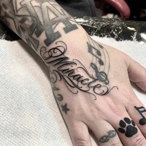 Lettering
