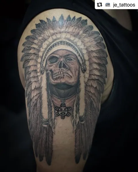 Game Face Tattoo