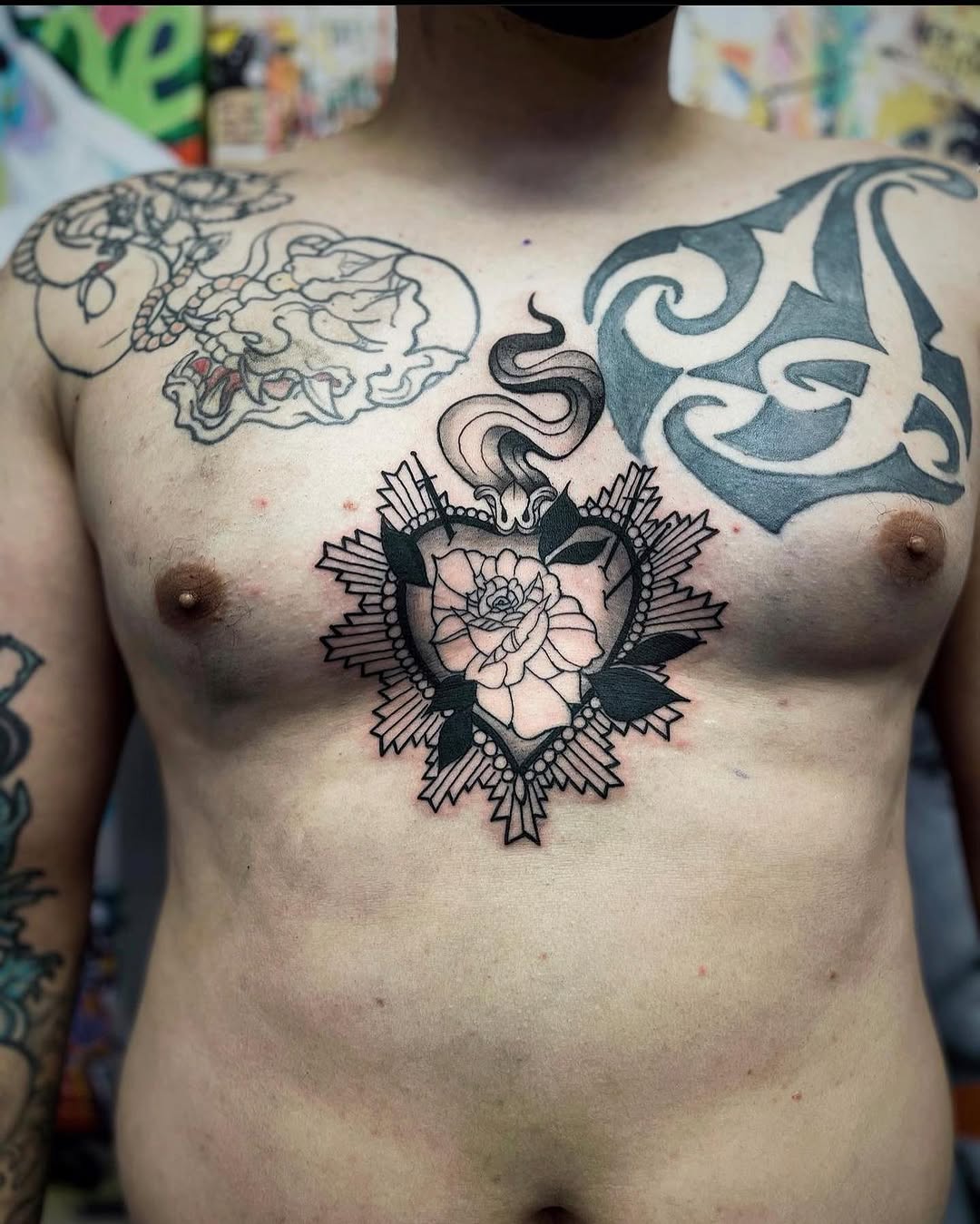 Game Face Tattoo