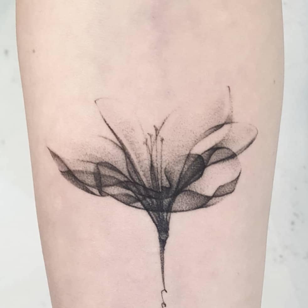 Lettering, Flower