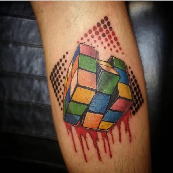 Game Face Tattoo