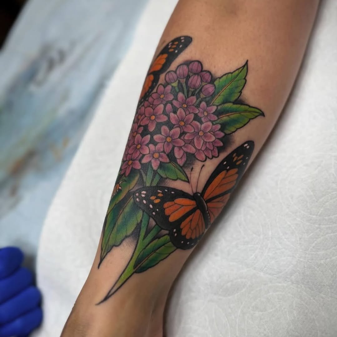 Flower, Animal, Nature