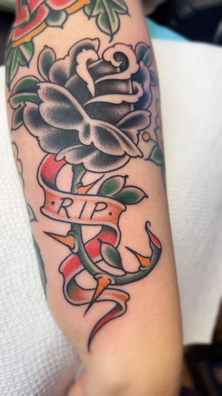Flower, Lettering, Rose