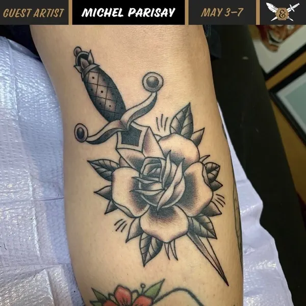 Ink and Dagger Tattoo