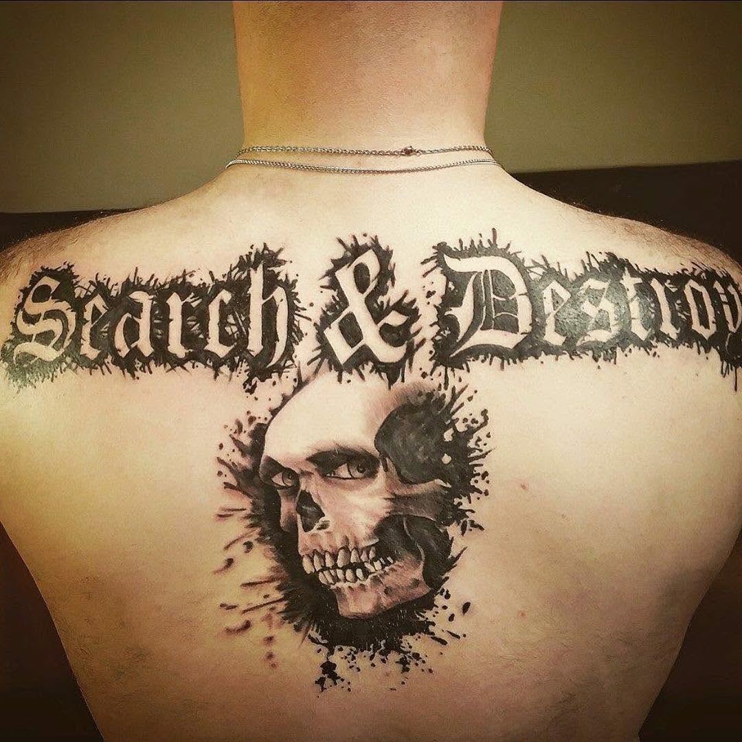 Game Face Tattoo