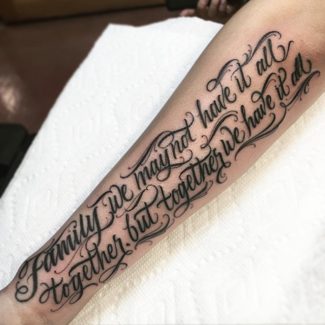 Lettering
