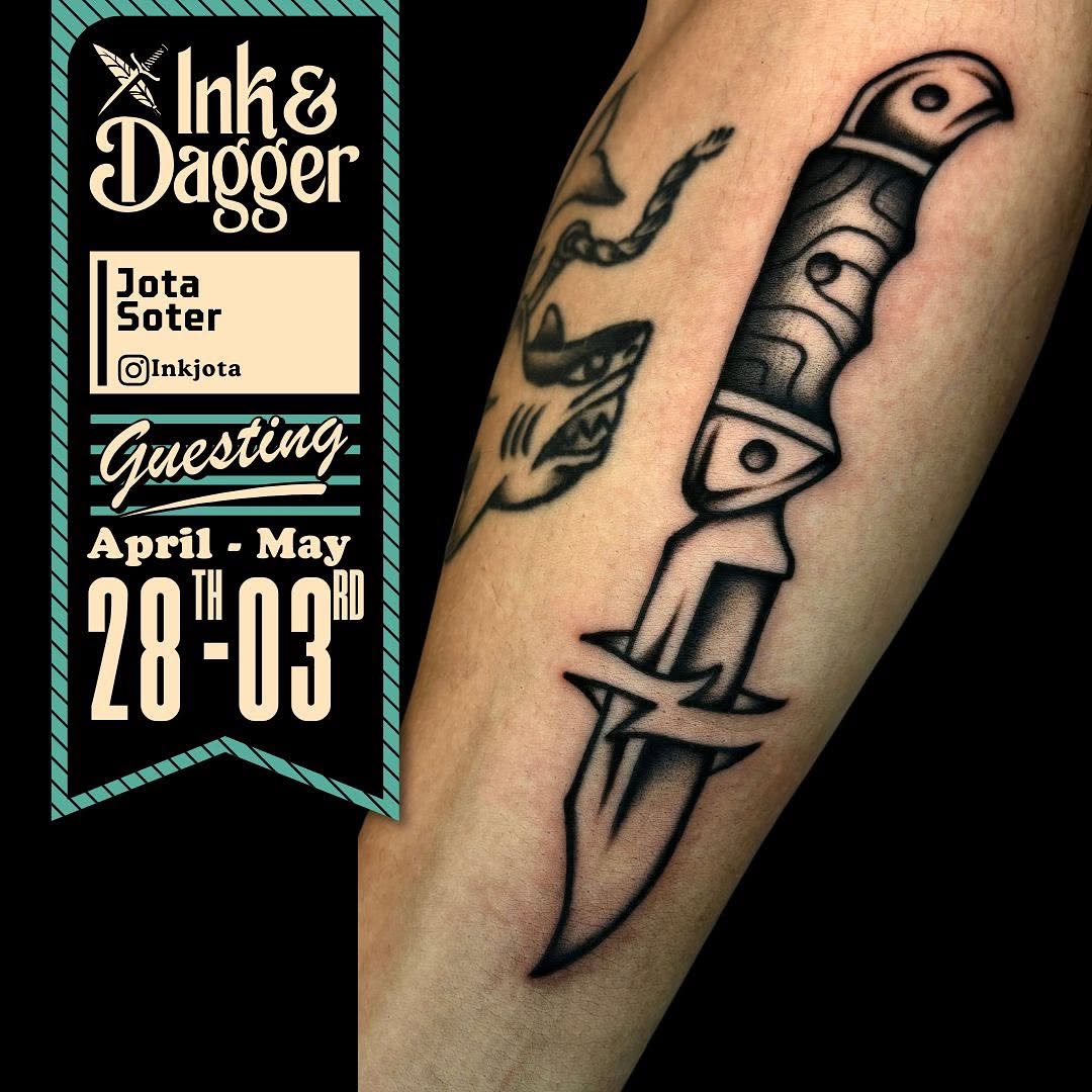Ink and Dagger Tattoo