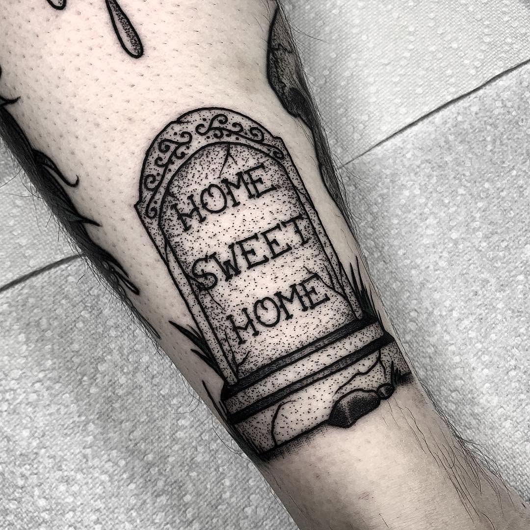 Flower, Lettering