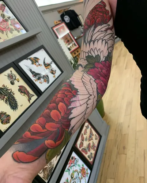 Flower, Dragon