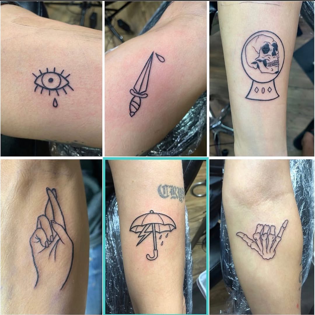 Game Face Tattoo