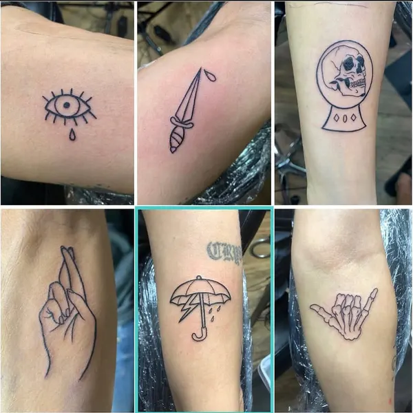 Game Face Tattoo