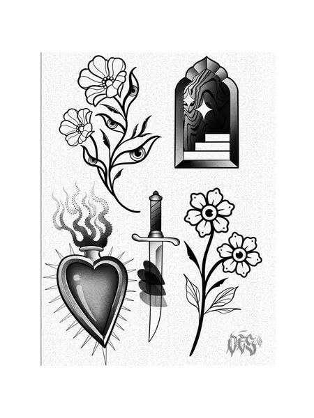 fleurnoiretattoo