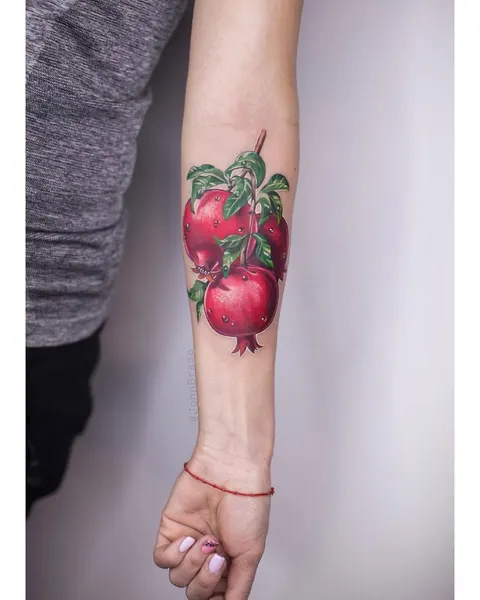 Flower, 사과, 과일, 석류, 딸기