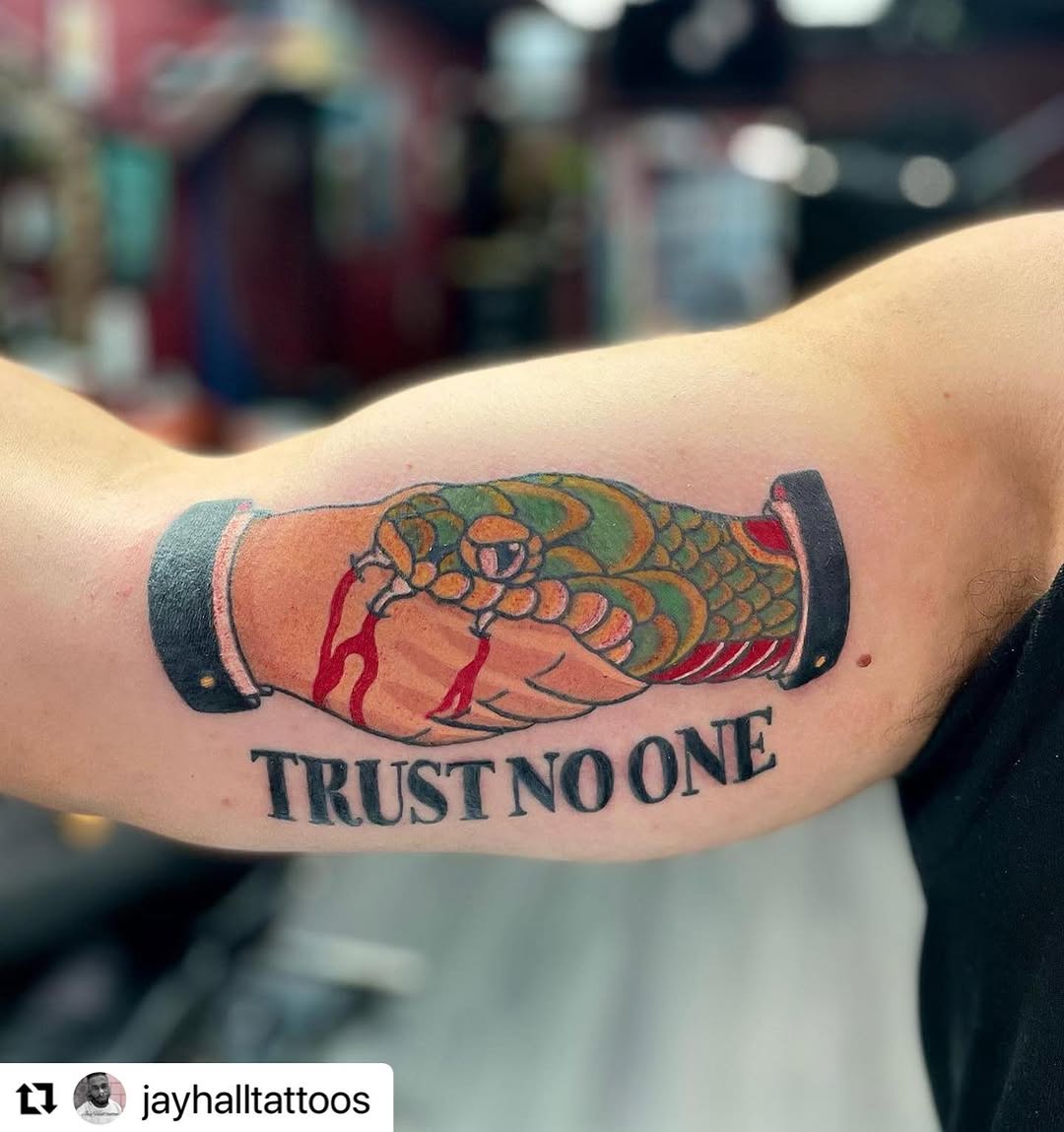 Game Face Tattoo