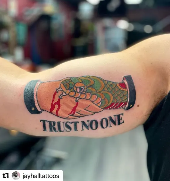 Game Face Tattoo