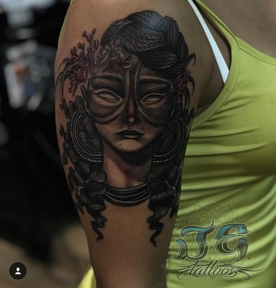 Game Face Tattoo