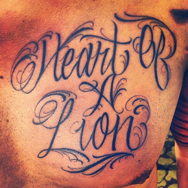 Lettering
