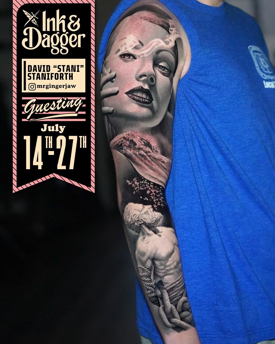 Ink and Dagger Tattoo