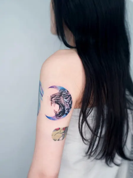 Tiger, 바다, 인어, 해마, 세이렌, 일본 파도, 파도 배경, 돌고래, 조개껍데기
